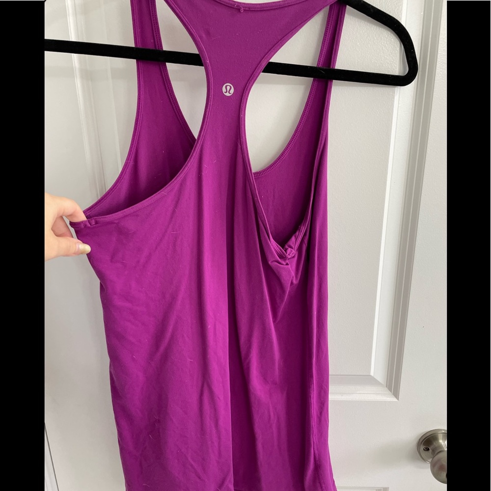 Lululemon cool razorback tank